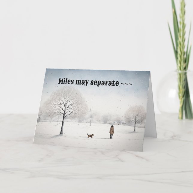 NADA DETIENE LA TARJETA DE LOS NAVIDADES DE AMOR P (Anverso)