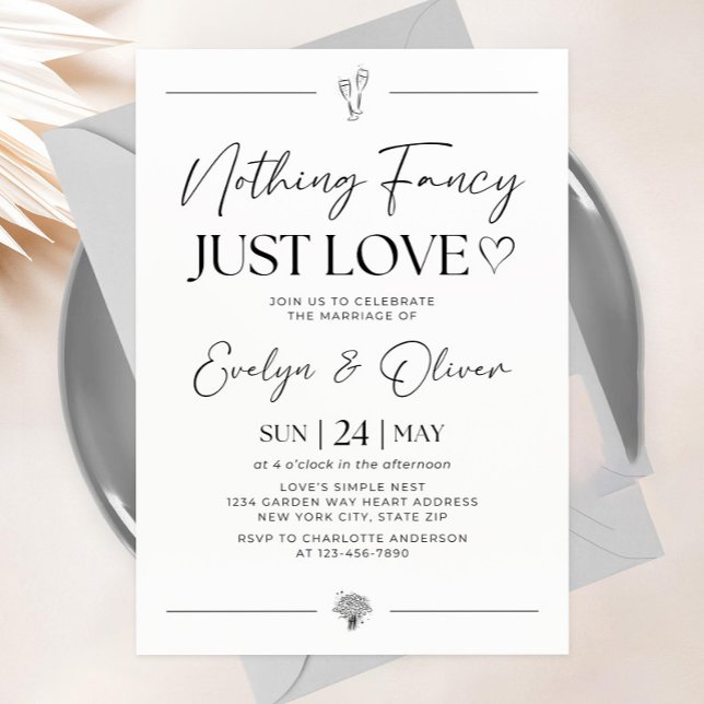 Nada Elegante Solo Invitación de Amor, Anuncio de  (Subido por el creador)