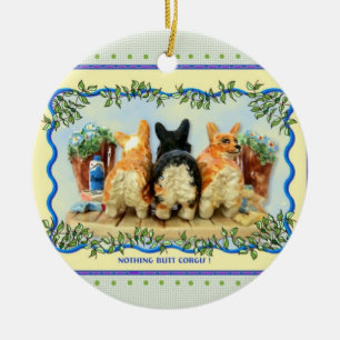 ¡Nada empalma Corgis! Ornamento
