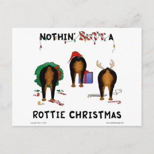 Nada empalma el navidad de un Rottie