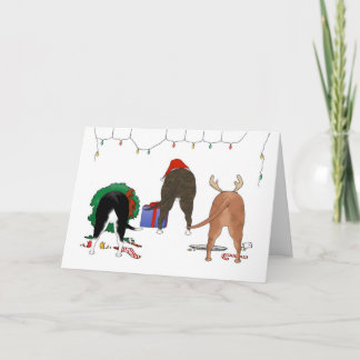 Nada empalma el navidad de un Staffie