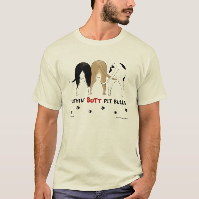 Nada empalma la camisa ligera de Pitbulls (Anverso)