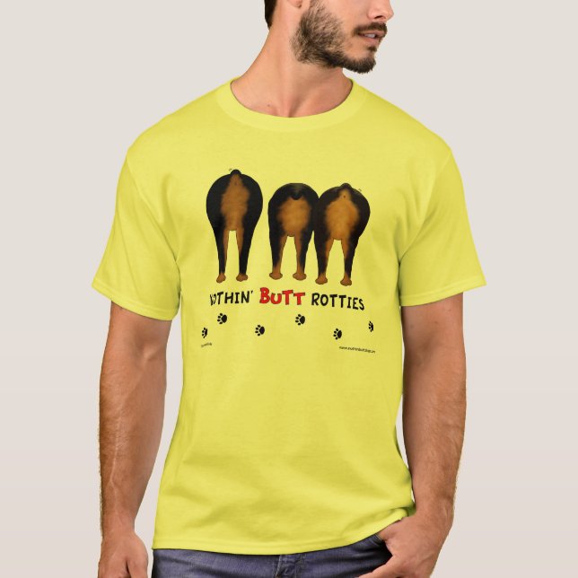 Nada empalma la camisa ligera de Rotties (Anverso)