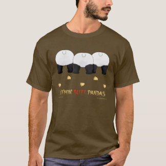 Nada empalma la camiseta de la oscuridad de las