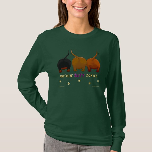 Nada empalma la camiseta de los Doxies (Anverso)