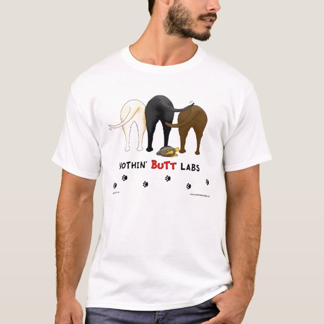 Nada empalma la camiseta de los laboratorios (Anverso)