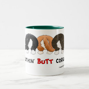 Nada empalma la taza de los Corgis
