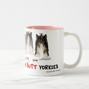 Nada empalma la taza de Yorkies