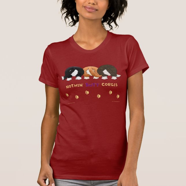 Nada empalma las camisetas de los Corgis (Anverso)