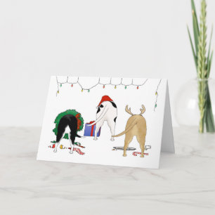 Nada empalma navidad de un pitbull