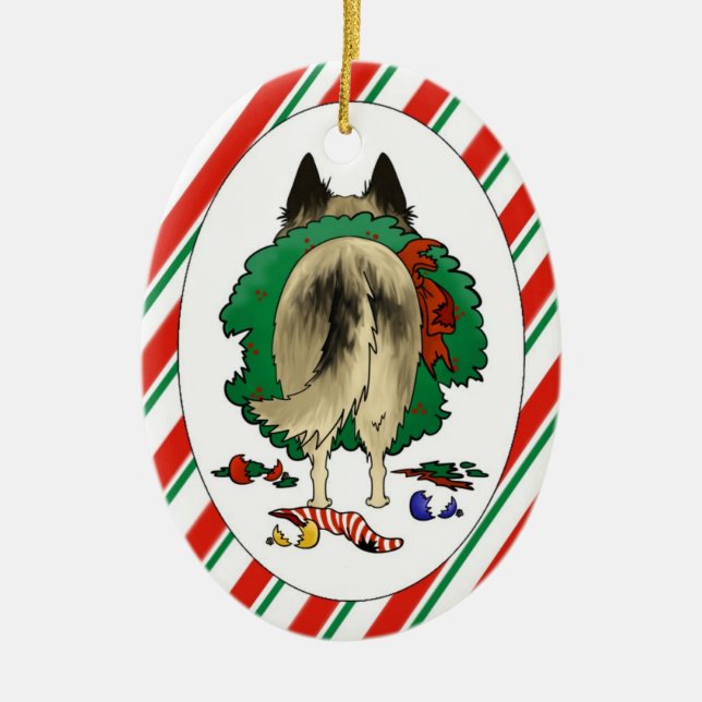 Nada empalma un ornamento belga del navidad (Frente)
