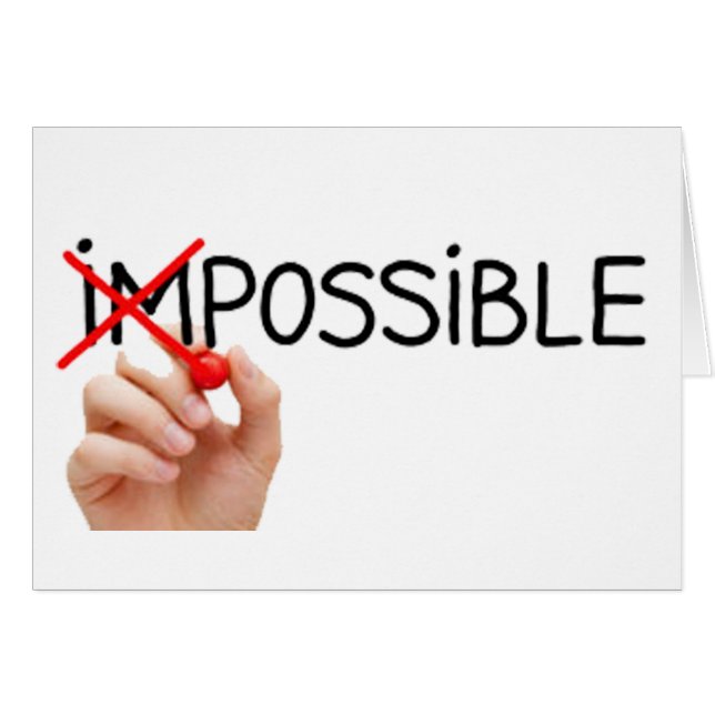 Nada es imposible (Anverso (Horizontal))