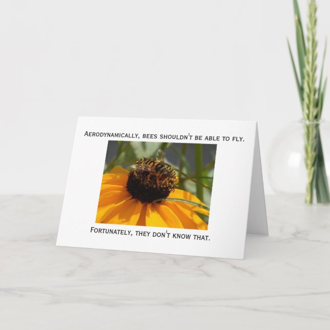 Nada es imposible tarjeta de nota (Anverso)