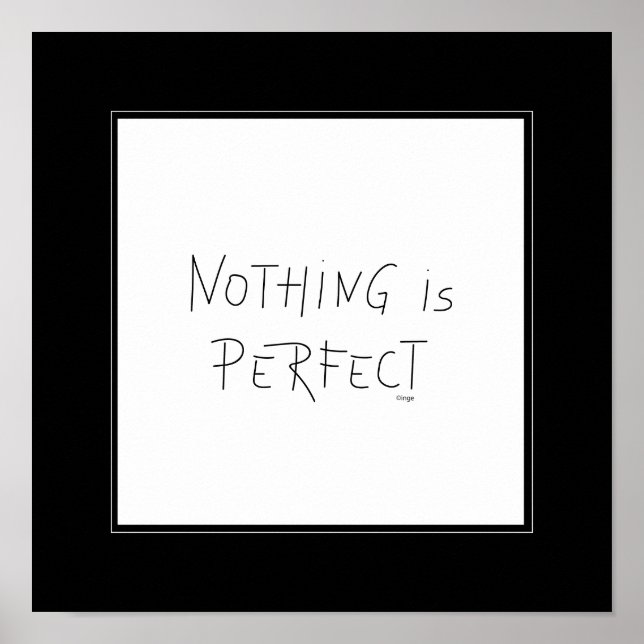 Nada es perfecto, la decoración de las paredes (Frente)
