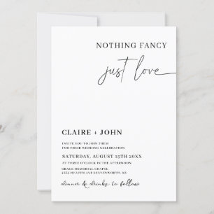 Nada Fancy Ama La Invitación A La Boda