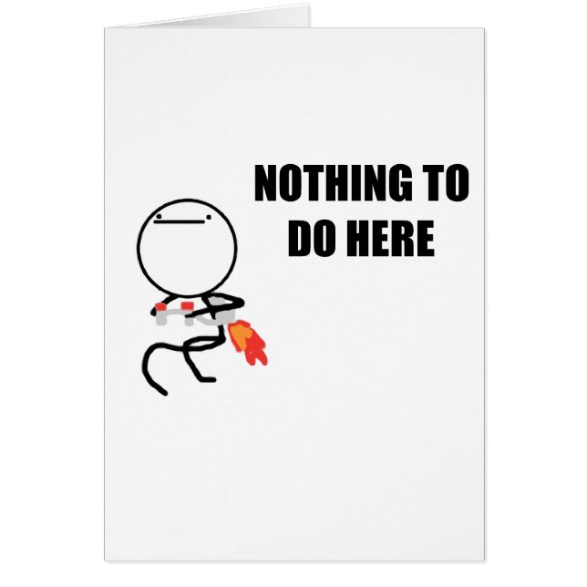 Nada hacer aquí (Frente)