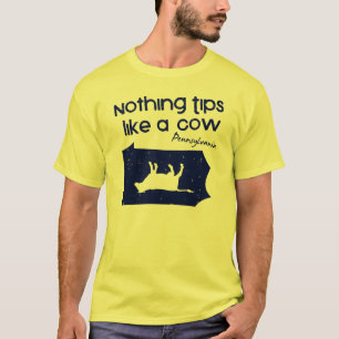 Nada inclina como una camiseta de la vaca