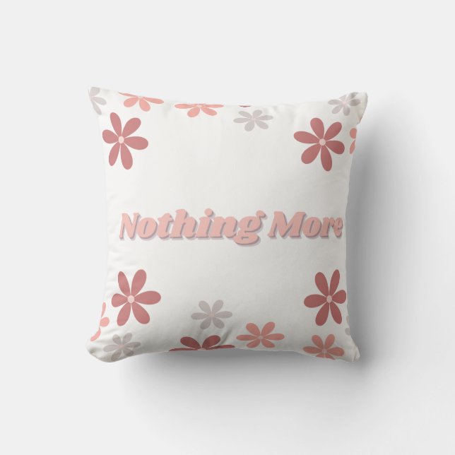 Nada más Cojín decorativo (Anverso)