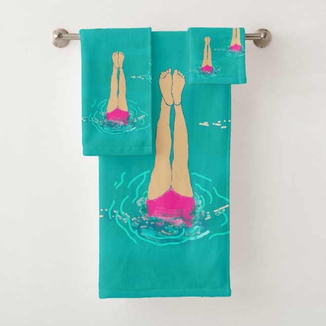 Nadadores Artísticos - Nadando Bajo El Agua (In situ)