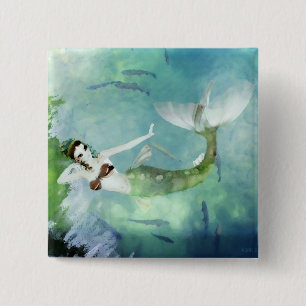 Nadando con botón Salmón