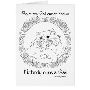 Nadie es dueño de un gato