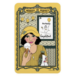 Nadie es el imán de refrigerador Perfect_C_4x6