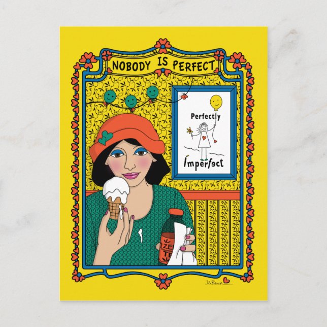 Nadie es la postal perfecta (Anverso)