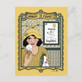 Nadie es Perfecto_C_ Tarjeta Postal