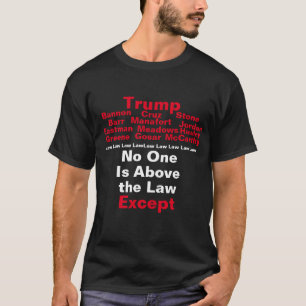 Nadie está por encima de la camiseta de la ley
