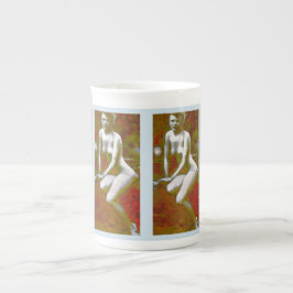 "Nadie usted sabe" la taza fina de la porcelana
