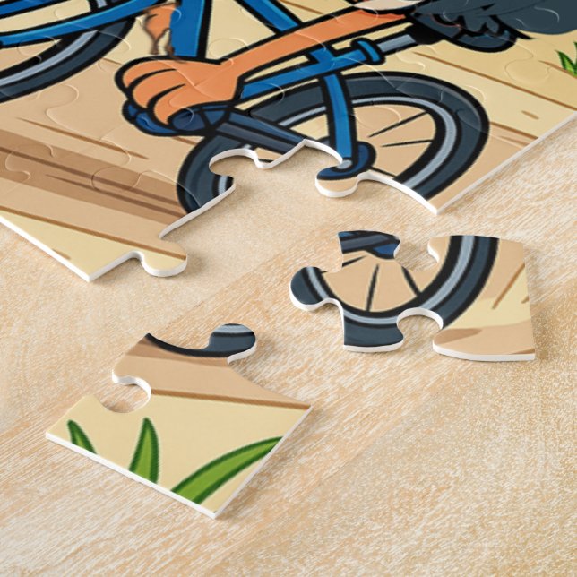 Nae Nae & Lulu Adventures Bike Riding Puzzle (Lado)