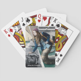 Naga Explora Cartas de Jugando Fantasía en el Mund