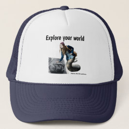 Naga Explorer World Travel Fantasy Art Gorra