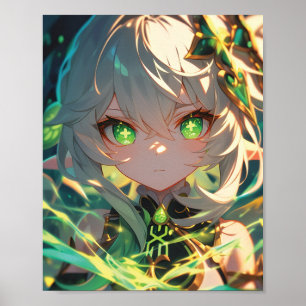 Nahida - Impacto Genshin Póster