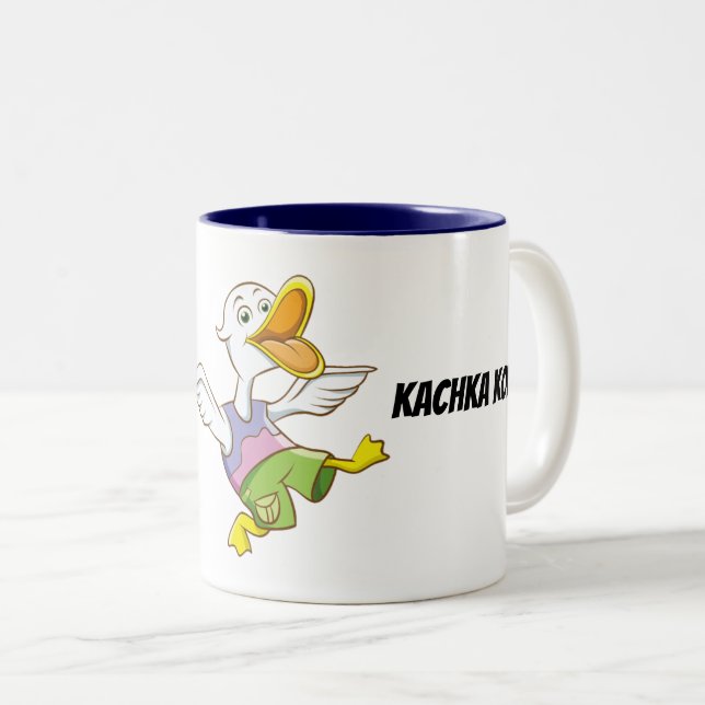 ¡Nai Tebe Kachka Kopne! Taza ucraniana del pato (Anverso derecho)