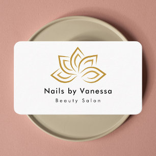 Nail Artists Beauty Salon Qr Code tarjeta de visit