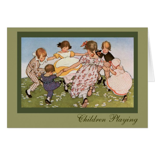 Naipe de los niños (Anverso (Horizontal))