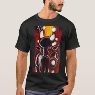Naipe del Matador, camiseta lateral del toro