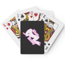 Naipes atractivos del logotipo del arrastre del