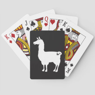 Naipes blancos de la llama
