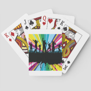 Naipes de baile de la gente