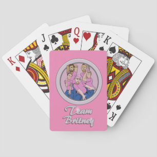 Naipes de Britney del equipo
