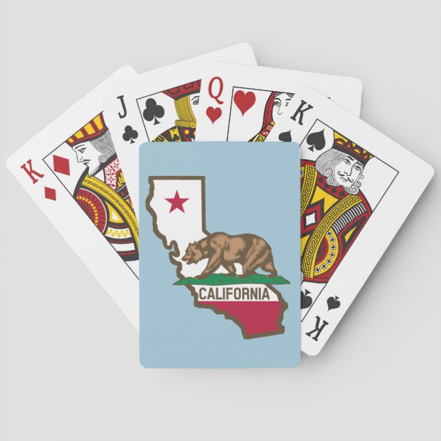 Naipes de California (Reverso)