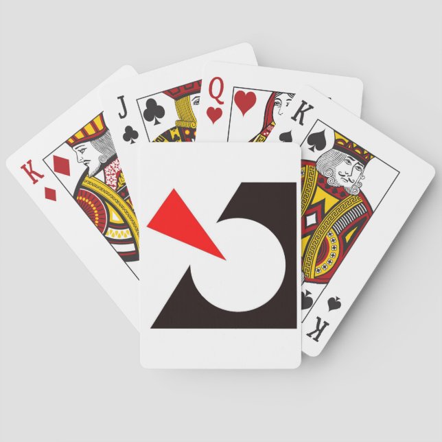 Naipes de la fuerza de paz (Reverso)