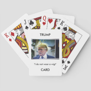 Naipes de la imagen/de la cita de Donald Trump de