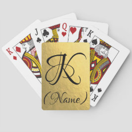 Naipes de la inicial el | del oro