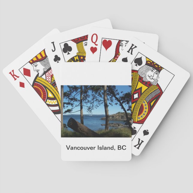 Naipes de la isla de Vancouver (Reverso)