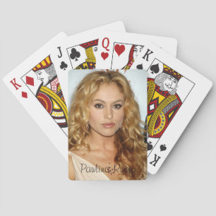 Naipes de la obra clásica de Paulina Rubio