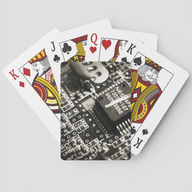 Naipes de la placa de circuito (Reverso)