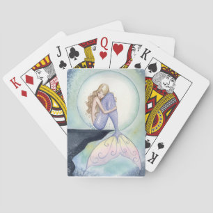 Naipes de la sirena de Camilo Grimshaw en descanso